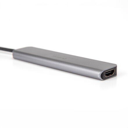 Platinet USB elosztó 7in1 USB-C HDMI 4Kx30Hz RJ45 3x USB 3.2 TYPE-C
