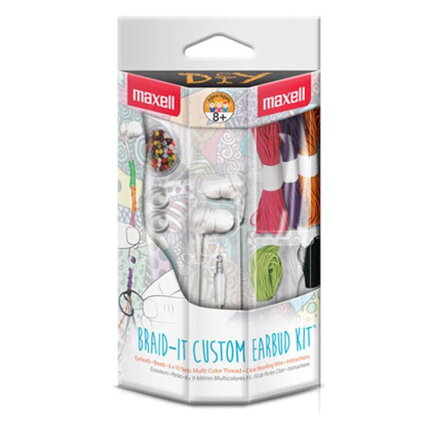 Maxell Earphone DIY Braid IT KIT