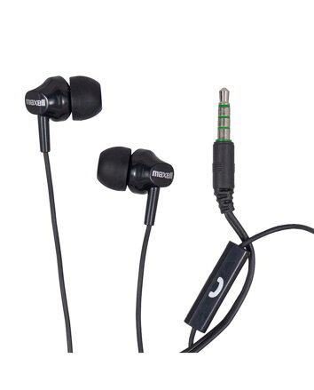 Maxell Earphone EB875 WITH MIC BLACK Maxell Earphone EB875 WITH MIC BLACK