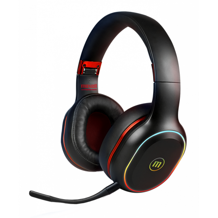 Maxell BT-VIB HYPERSHOCK Bezdrôtové Herné Slúchadlá s vibráciami a RGB Osvetlením