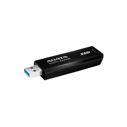ADATA SC610 Externá Jednotka SSD 2000GB   SC610-2000G-CBK/RD