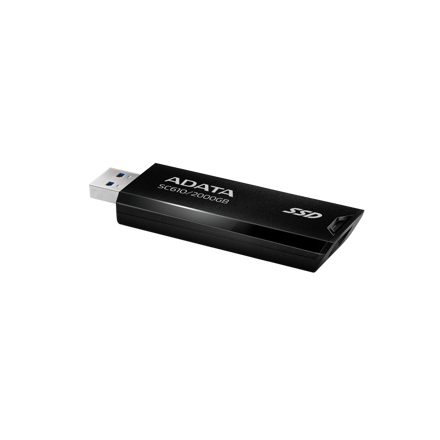 ADATA SC610 Externá Jednotka SSD 2000GB   SC610-2000G-CBK/RD