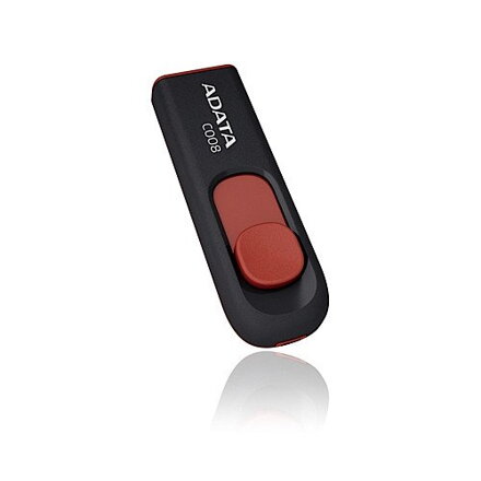 Adata USB kľúč 16GB C008 Black/red 2.0