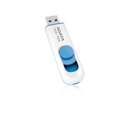 Adata USB kľúč 16GB C008 White/Blue 2.0