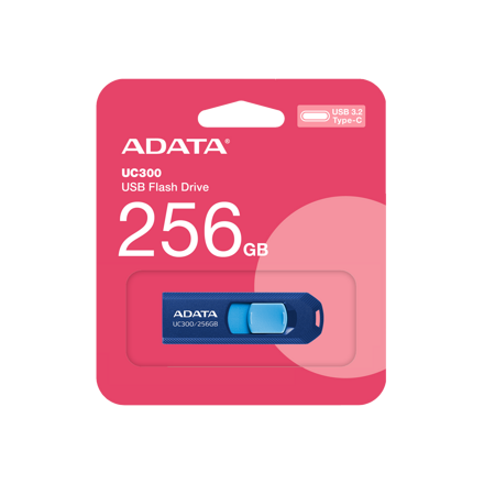 ADATA USB kľúč UC300 Type-C 256GB USB 3.2 blue