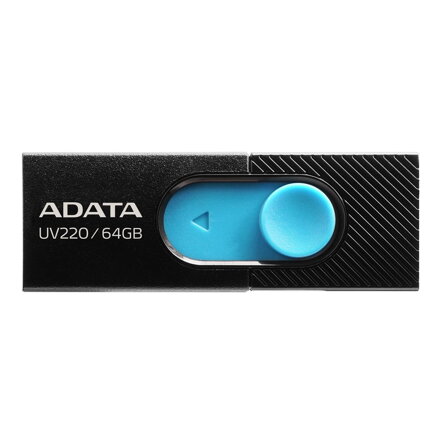 Adata USB pendrive 64GB UV220 Black/Blue 2.0