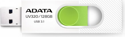Adata USB pendrive UV320, 128GB, USB 3.2, green-white