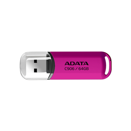 ADATA USB kľúč  64GB C906 Pink 2.0