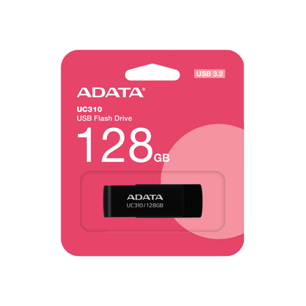 ADATA USB kľúč UC310 128GB USB 3.2 black