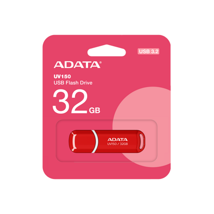 Adata USB pendrive USB 32GB UV150 Red 3.2