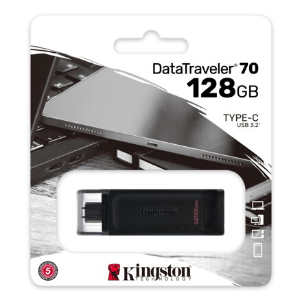 Kingston DataTraveler  70 128GB  USB-C 3.2 gen. 1