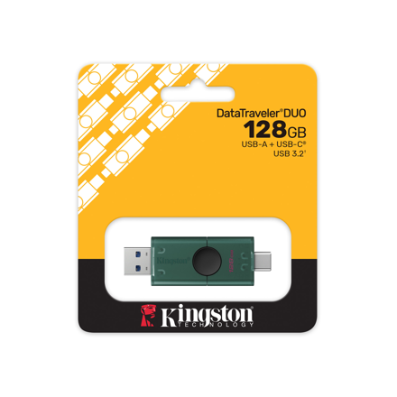 Kingston DataTraveler Duo G2 USB kľúč 128GB  USB-A/USB-C 