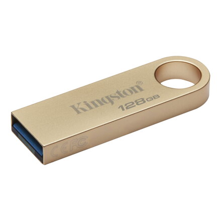 Kingston SE9 G3 USB kľúč 128GB zlatý 220/100 MB/s DTSE9G3/128GB