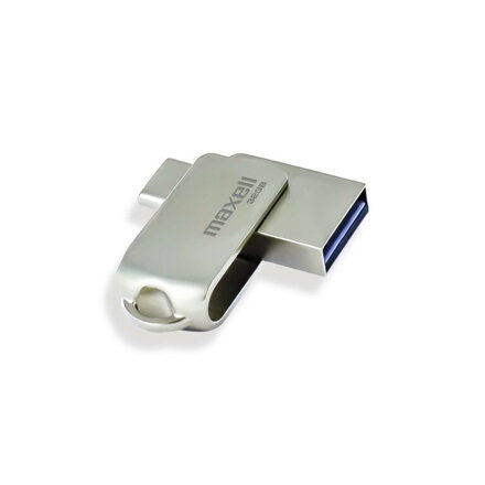 Maxell DUAL 32GB USB kľúč [USB 3.0, Type-C] kovový