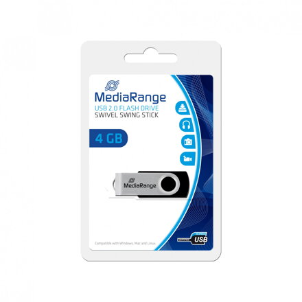 Mediarange USB 4GB 2.0