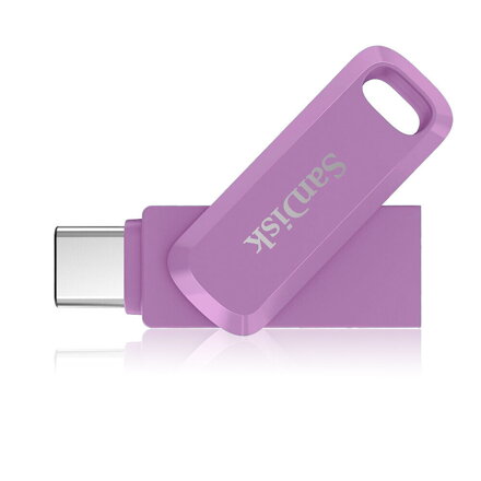 SanDisk Ultra Dual Drive Go USB Type-C, 400 MB/s 256 GB, levanduľová 