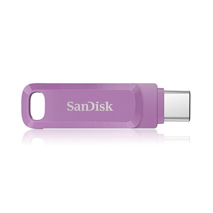 SanDisk Ultra Dual Drive Go USB Type-C, 400 MB/s 256 GB, levanduľová 