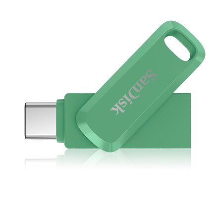 SanDisk Ultra Dual Drive Go USB Type-C, 400 MB/s 64 GB, absinthe zelená 