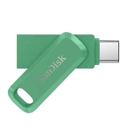 SanDisk Ultra Dual Drive Go USB Type-C, 400 MB/s 64 GB, absinthe zelená 