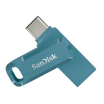 SanDisk Ultra Dual Drive Go USB Type-C, 400 MB/s 64 GB, Navagio Bay modrá 