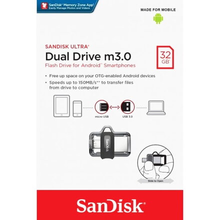Sandisk USB 32GB Ultra Dual Drive 3.0