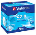 Verbatim CD-R 52X 800MB 90 min Jewel Case 