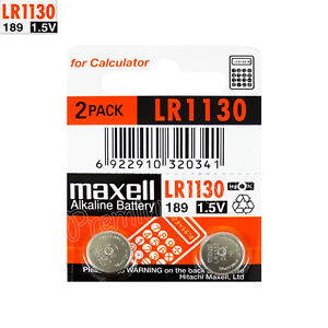 Maxell Alkaline LR 1130, 2PK