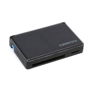 OMEGA CARD READER microSDHC/SDHC/SDXC/CF USB 3.0 + BOX