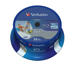 Verbatim BD-R 6X 25GB HTL Print Cake 25