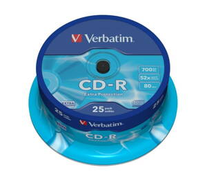 Verbatim CD-R 52X 700MB Cake 25