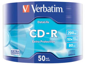 Verbatim CD-R 52X 700MB Shrink 50
