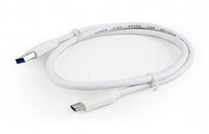 Gembird USB 3.0 kábel to type-C (AM/CM), 1m, biely
