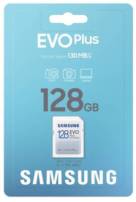 Samsung EVO Plus SDXC pamäťová karta 128GB 130MB/s