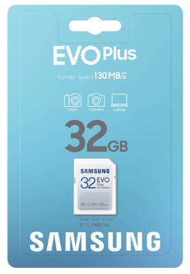 Samsung EVO Plus SDHC pamäťová karta 32GB  130MB/s
