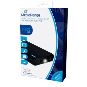 MediaRange Powerbank 8800 mAh  Dual USB 