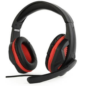 Gembird gaming headset black/red (GHS-03)