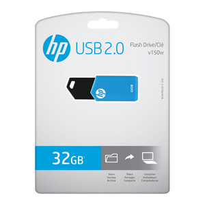 HP  USB Flash Drive 32 GB USB 2.0 BLUE
