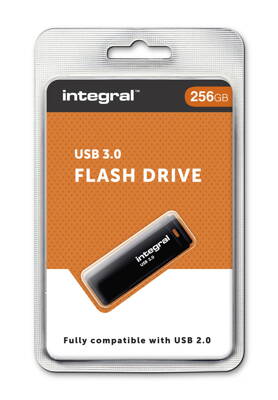 Integral USB 256GB Black 3.0