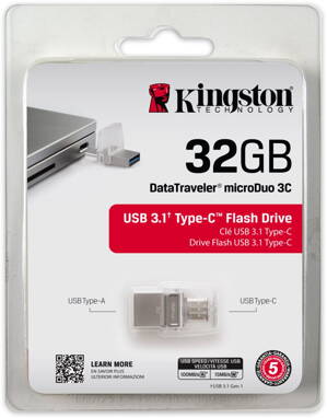 Kingston USB 32GB Micro Duo 3C 3.1