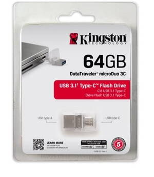 Kingston USB 64GB Micro Duo 3C 3.1
