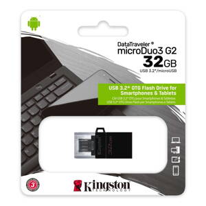 Kingston DataTraveler microDuo 3  32GB OTG USB 3.0 