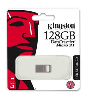 Kingston DataTraveler Micro 128GB USB 3.1 silver