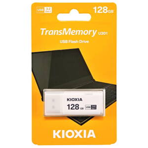Kioxia USB Hayabusa U301 128GB USB 3.2. gen.1 White