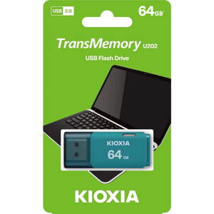 Kioxia USB Hayabusa U202 64GB USB 2.0 Aqua