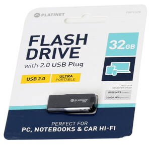 PLATINET USB PENDRIVE USB 2.0 F-Depo 32GB BLACK 