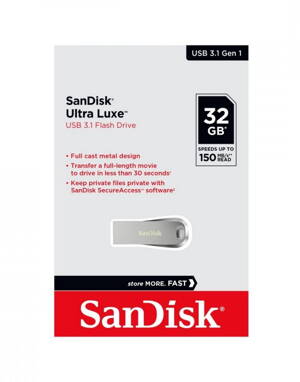 SANDISK ULTRA LUXE USB flash disk 3.1 32GB  (150MB/s)
