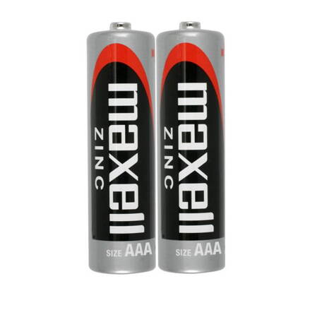 Maxell Zinc R03 AAA Shrink 2PK