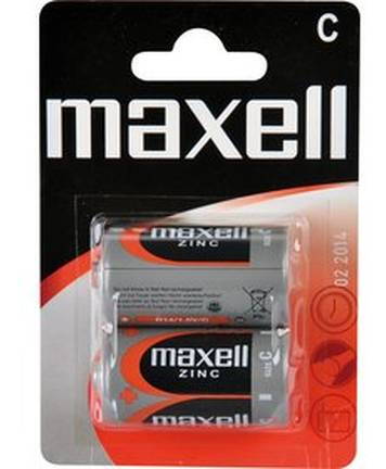 Maxell Zinc R14 Blister 2 PK