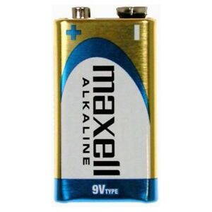 Maxell Alkaline  6LR61 9V 1PK Blister