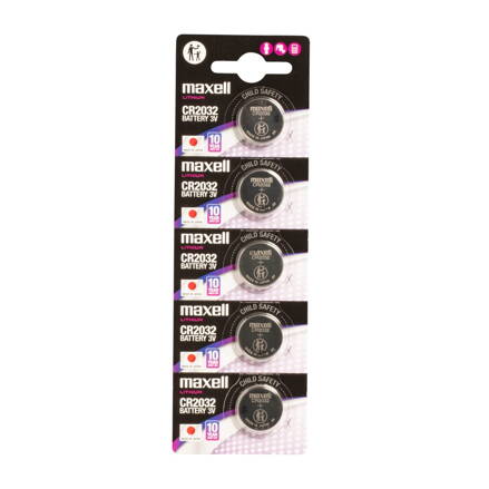 MAXELL Lithium CR2032 5ks